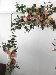 Wedding arch, Flower Arch, Wedding flower arch, Flower swag, Floral swag, Arch swag, Flower arbor, Chuppah flowers, Boho wedding decor