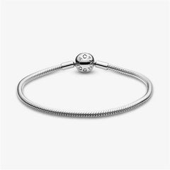 Pandora Moments Snake Link Bracelet,S925 Sterling Silver Charm Bracelet,Gift for Her