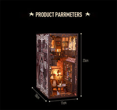 No.9 Secret Castle,Booknook,Desk Decoration,Book Nook Diorama,Gift for kids,Personalized Gifts,doll house,Wooden Puzzle,Insert Model,Gifts