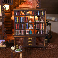 No.9 Secret Castle,Booknook,Desk Decoration,Book Nook Diorama,Gift for kids,Personalized Gifts,doll house,Wooden Puzzle,Insert Model,Gifts