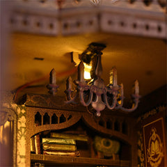 Wonder Library,Booknook,Cute Gifts,DIY Booknook,Handmade Gift ,Desk Decoration,Book Nook Diorama,Gift for kids,Personalized Gifts,doll house