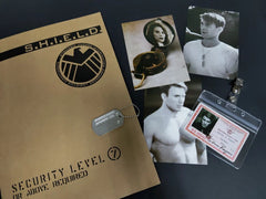 Captain America File Steven Rogers S.H.I.E.L.D. Secret File Paper Props Movie Props Replica