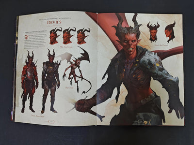 Baldurs Gate 3 Artwork Book Baldur's Gate 3 Guide Book BG3 Video Game Collection