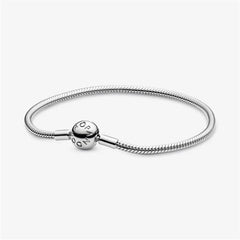 Pandora Moments Snake Link Bracelet,S925 Sterling Silver Charm Bracelet,Gift for Her