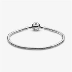 Pandora Moments Snake Link Bracelet,S925 Sterling Silver Charm Bracelet,Gift for Her