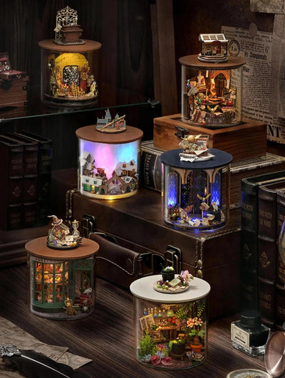 Craft Your Magic: DIY Magic Bottle Collection - Choose from Six Spellbinding Styles for Endless Enchantment!3D Puzzle,Bookshelf Decor