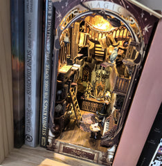 Enchanting DIY Magic World BookNook: A Faith-Filled Gift of Whimsy and Wonder,DIY Booknook,Handmade Gift ,Desk Decoration,Book Nook Diorama