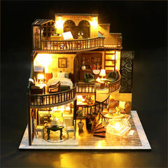 Dream Building Pavilion,Booknook,Minidoll House,miniature model,Dioramas,Dollhouseminiature,Miniature House Kit,Dollhouse Kit,Birthday Gift