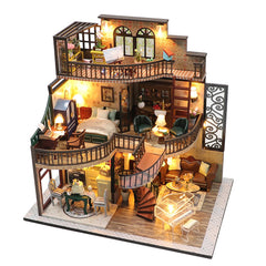 Dream Building Pavilion,Booknook,Minidoll House,miniature model,Dioramas,Dollhouseminiature,Miniature House Kit,Dollhouse Kit,Birthday Gift